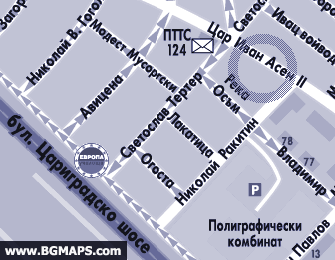 Къде се намираме. Карта от www.BGMAPS.com.
